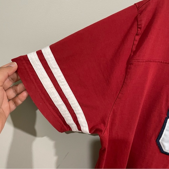 TOMMY HILFIGER RED T-SHIRT SIZE- XXL - Picture 6 of 8